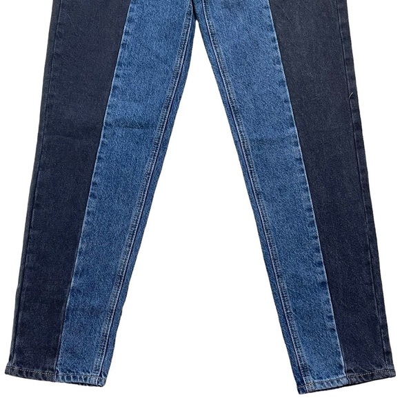 PacSun Women’s Eco Colorblocked Ultra High Waisted Slim Fit Jeans Size 26 Cotton - Picture 6 of 11
